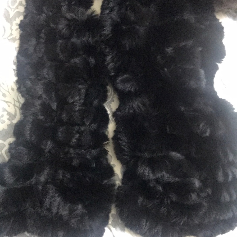 100% RABBT FUR SCARF